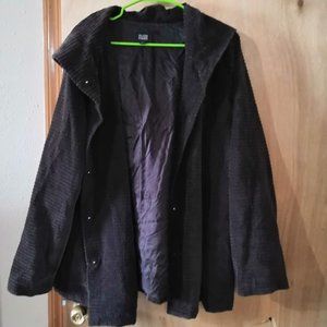 Woman's Corduroy Hooded Jacket